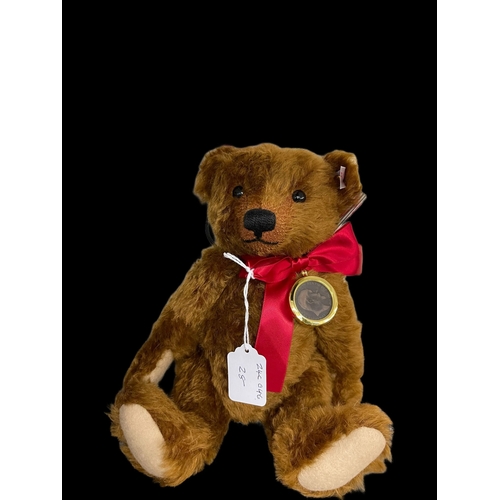 375 - Steiff Teddy Bears: Cinnamon the 110,000 Bear Limited Edition No. 13, boxed with paperwork.... 