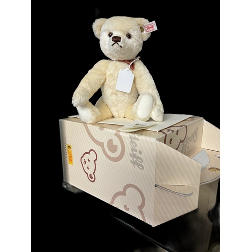 380 - Steiff Teddy Bears: Bertie the First Steiff Bear, silk bear limited to the year 2019 made for Danbur... 