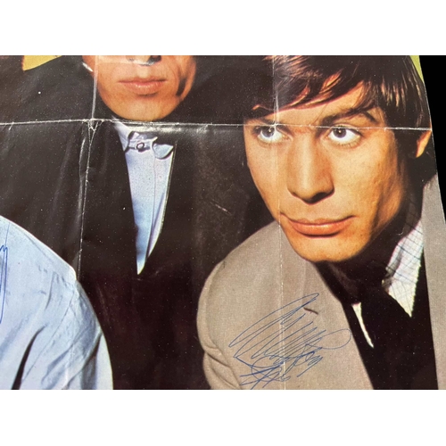 433 - Autographs: Rolling Stones signed on 'Way Out' page, Brian Jones, Mick Jagger, Charlie Watts, Bill W... 