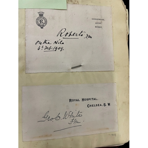 434 - Early 20th cent. Autograph album property of Miss K. Skafte autographs include Emily Pankhurst, Mabe... 