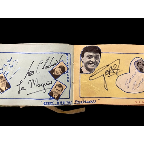 437 - Autographs: 1960s iconic artists Roy Orbison, Manfred Mann, Freddie and the Dreamers, 5 Embers, Carl... 