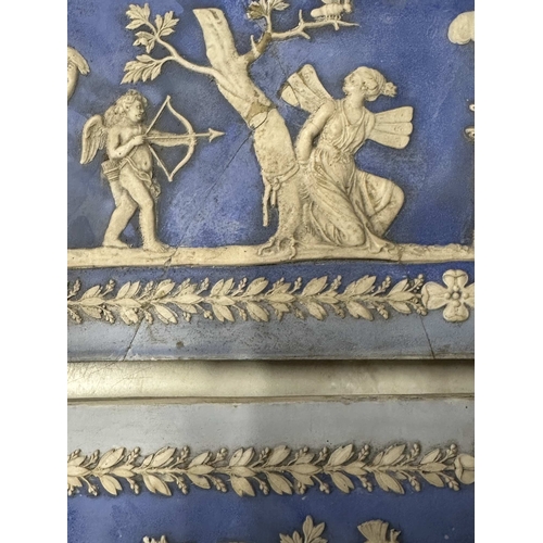 513 - 19th cent. Neo-Classical frieze panels decorated with Greco Romano figures in the manner of John Fla... 