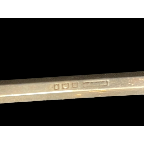 545 - Hallmarked Silver: S. Mordan Everpoint propelling pencil, London 1927, together with a heart shaped ... 