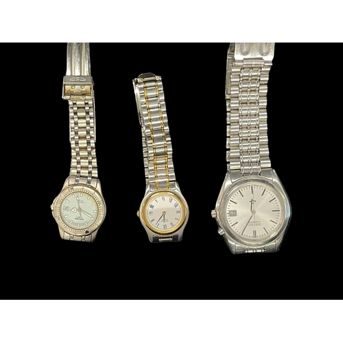 579 - Watches: Two ladies watches one Sekonda and one Seiko together with two gentlemen's wristwatches one... 