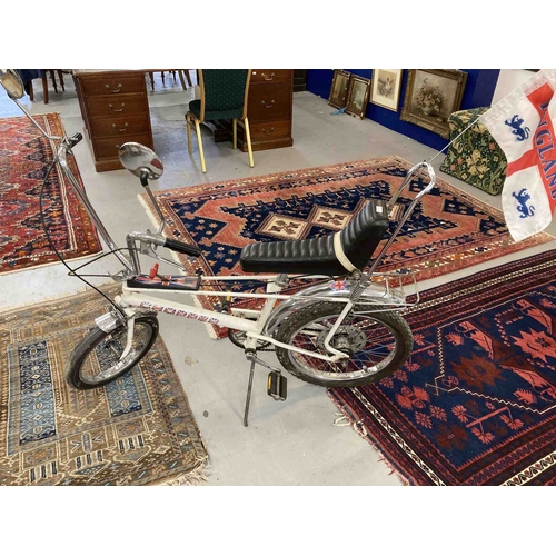 63 - Toys: 1970s Raleigh Chopper bicycle possibly 1977 Queen's Jubilee model.