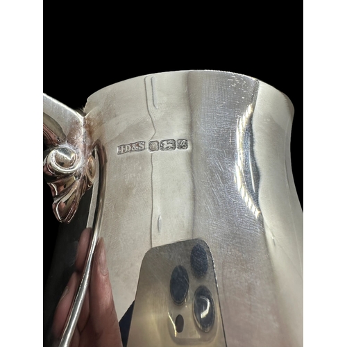 682 - Hallmarked Silver: Baluster Tankard, Sheffield 1975, engraved 'ICI Trophy' to one side. With origina... 