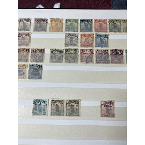 235 - Stamps: Collection of 5 stock books and three albums containing GB and commonwealth stamps from late... 