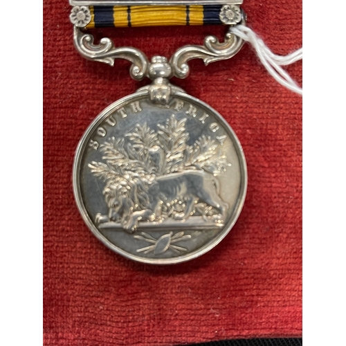 302 - Militaria: South African General Service Medal with 1879 Anglo Zulu bar, presented to Private J Sutt... 