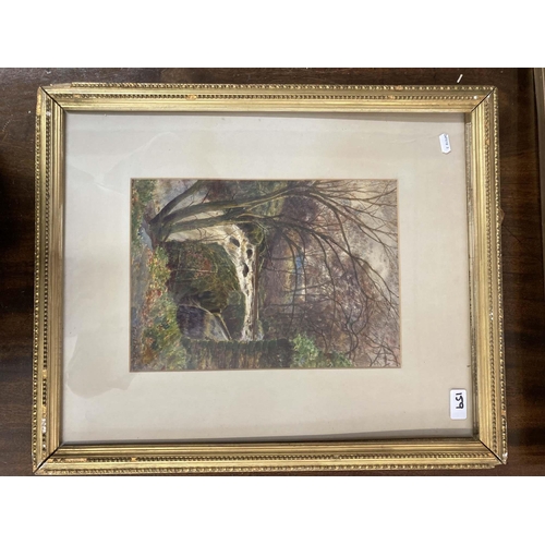 159 - Cyril Ward (1863-1935): Watercolours of waterfalls, signed and dated, 24cm x 35cm and 45cm x 28cm. P... 