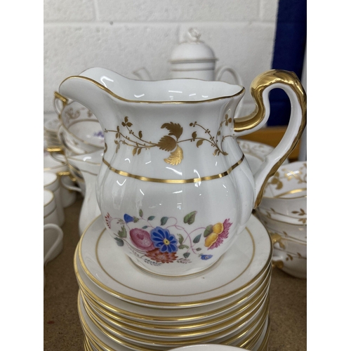 16 - Ceramics: Royal Worcester Contessa pattern part coffee set, comprising coffee pot, cream jug, sugar ... 