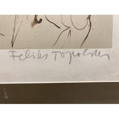 165 - Feliks Topolski RA (1907-1989): Signed limited edition lithograph 'London Symphony Orchestra', 190/2... 