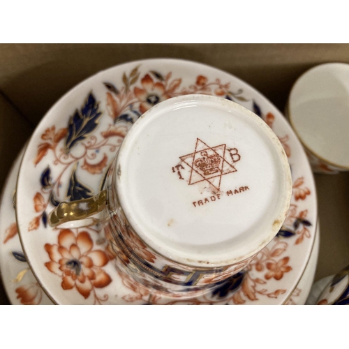19 - Thomas Bevington Imari part coffee set together with a Bishop & Stonier part tea set and a mould... 