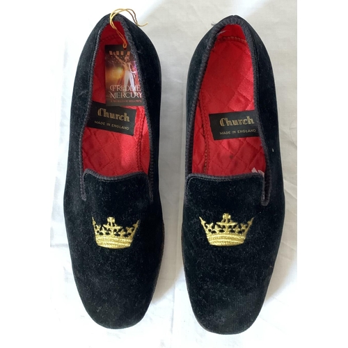 387 - Freddie Mercury/Queen/Rock and Roll: Freddie Mercury Owned Church 'Crown' Loafers worn by Freddie in... 