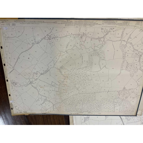 107 - Maps of Dorset Maps of Dorset: Ordnance Survey maps of Dorset. to include Blandford/Poole harbour. A... 