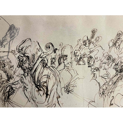 152 - Feliks Topolski RA (1907-1989): Feliks Topolski RA (1907-1989): Signed limited edition lithograph 'L... 