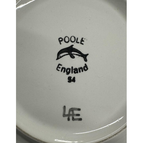 242 - Ceramics: Ceramics: A large 1950s Poole Pottery bowl, decorated in the TV Bluebirds pattern. 33Cm di... 