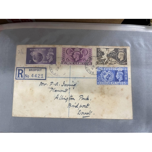 269 - Stamps: Stamps: First-day covers, one box containing approx 500+. Australian covers, one contacting ... 