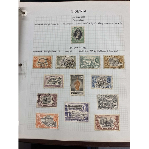 272 - Stamps: Stamps: One stock book and five albums of mainly used 20th century World stamps. Plus an alb... 