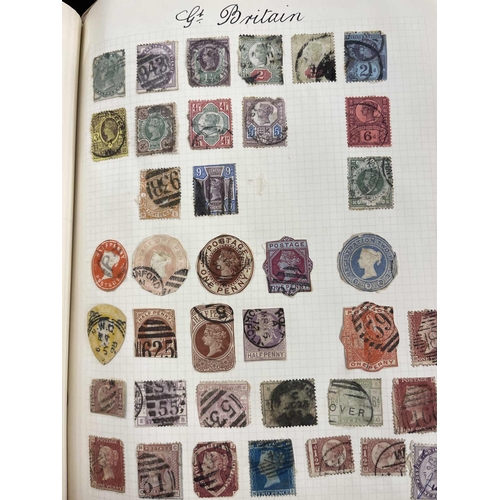 275 - Stamps: Stamps: Ten albums of GB, Commonwealth & World stamps,mainly 19th & early 20th cent.... 