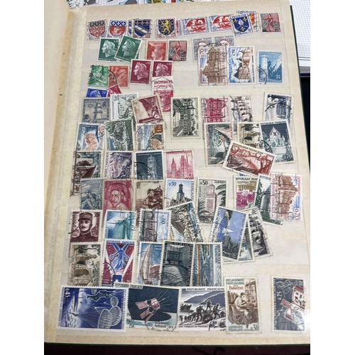 276 - Stamps: Stamps: Albums of World stamps, mainly used & 20th cent. plus two stock books of GB &... 