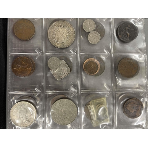 294 - Coins Coins: A collection of British 20th century coins and some African and American coins. Togethe... 