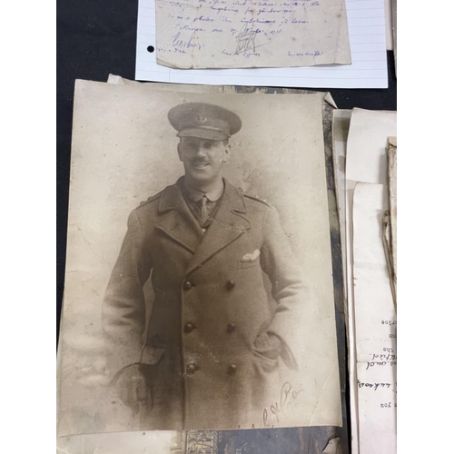 309 - Military: Military: Medals WWI pair to Leut. J Chambers serving with The Loyal North Lanc's Regt. in... 