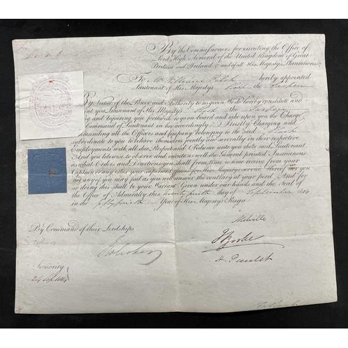 337 - Nelson/Trafalgar/Royal Navy: Nelson/Trafalgar/Royal Navy: Rare commission to William Pilch, one of t... 