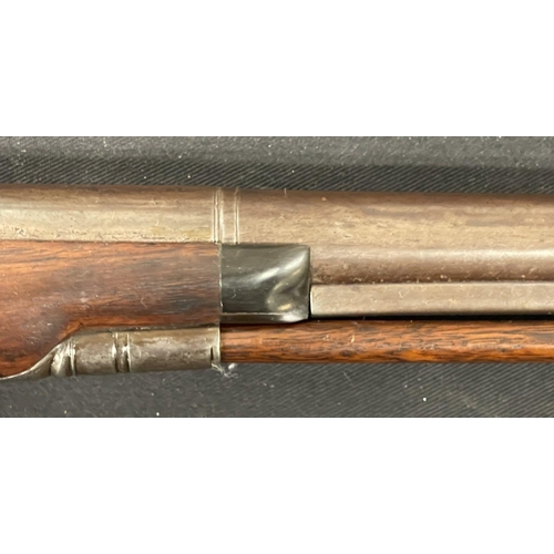 345 - Firearms: Firearms: Percussion smooth bore musket indistinct makers mark, Pos 