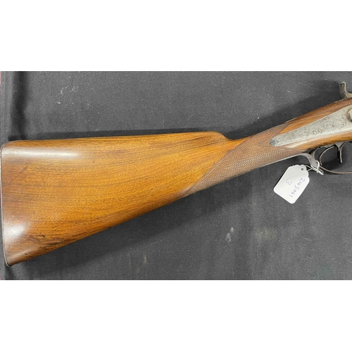 346 - Firearms: Firearms: Percussion smooth bore shotgun 