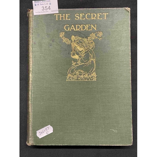 354 - Books Books: The Secret Garden by Francis Hodgson Burnett. Illustrations by Charles Robson ( 8 colou... 