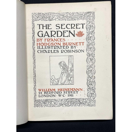 354 - Books Books: The Secret Garden by Francis Hodgson Burnett. Illustrations by Charles Robson ( 8 colou... 