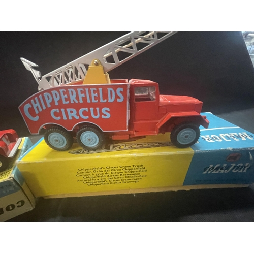 364 - Toys & Games: Toys & Games: Diecast Corgi 487 Chipperfields Parade Vehicle 1965-69, 472 Land Rov... 