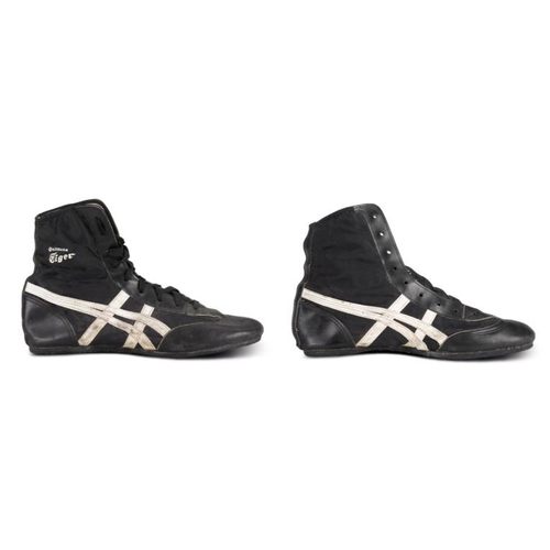 379 - Queen/Freddie Mercury: Freddie Mercury Owned And Worn Onitsuka Tiger High Top 1970s Sneakers. A pair... 