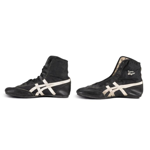 379 - Queen/Freddie Mercury: Freddie Mercury Owned And Worn Onitsuka Tiger High Top 1970s Sneakers. A pair... 