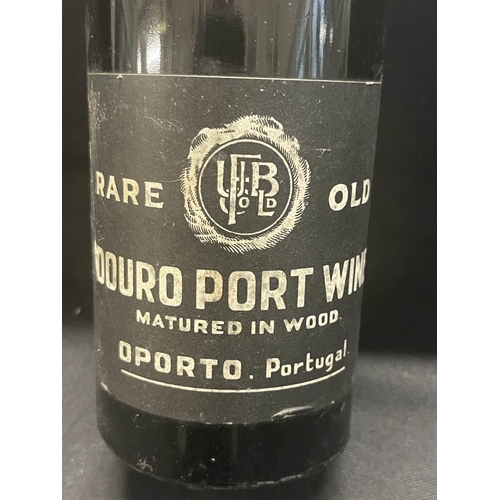 393 - Wines & Spirits: Vintage port label Rare Old Duro Port Wine, matured in wood, Oporto, Portugal. Lead... 