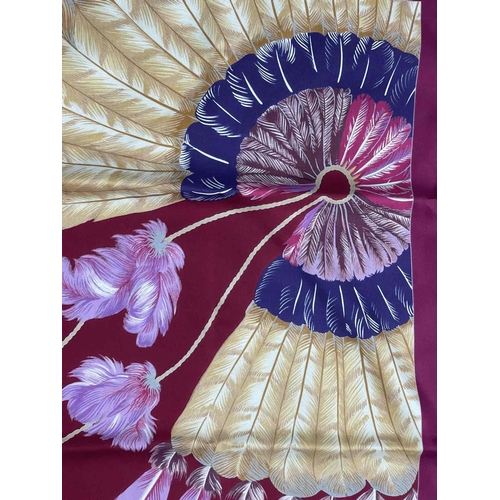 461 - Fashion: Fashion: Hermes silk scarves (1 stained) 90cm x 90cm.