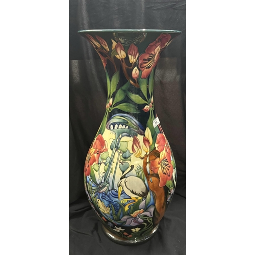 562 - Ceramics: Ceramics: A Moorcroft Pottery 'Hidden Dreams' limited edition vase of baluster form with f... 