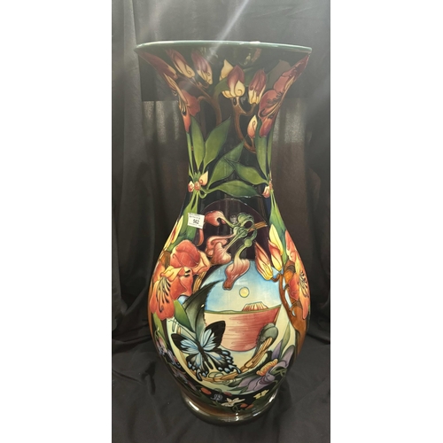 562 - Ceramics: Ceramics: A Moorcroft Pottery 'Hidden Dreams' limited edition vase of baluster form with f... 