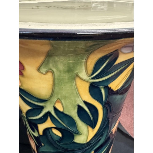 563 - Ceramics: Ceramics: A limited edition Moorcroft Prestige jardiniere and stand in the ‘Tree Bark Thie... 