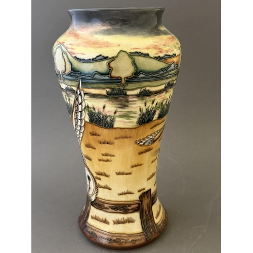 602 - Ceramics: Ceramics: A Moorcroft Pottery 'Elegy' limited edition vase designed by Angie Davenport, da... 