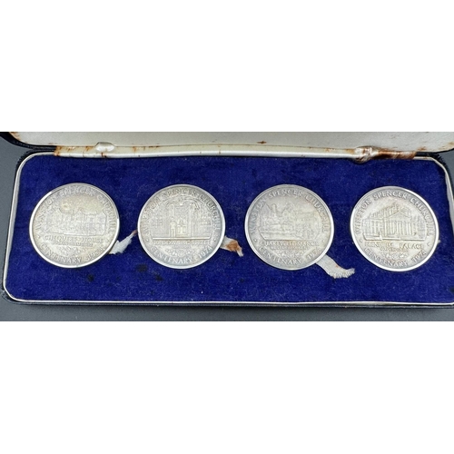 734 - Coins: Coins: A limited edition Toye, Kenning & Spencer 1974 four silver crown set produced to c... 