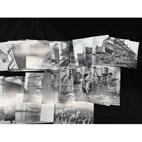 20 - R.M.S. TITANIC: R.M.S. TITANIC: Collection of approximately eighty-two reprinted photographs from Th... 