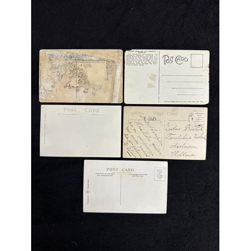 272 - R,M,S, TITANIC: R.M.S. TITANIC: Period memorial postcards, one with a message. (5)... 