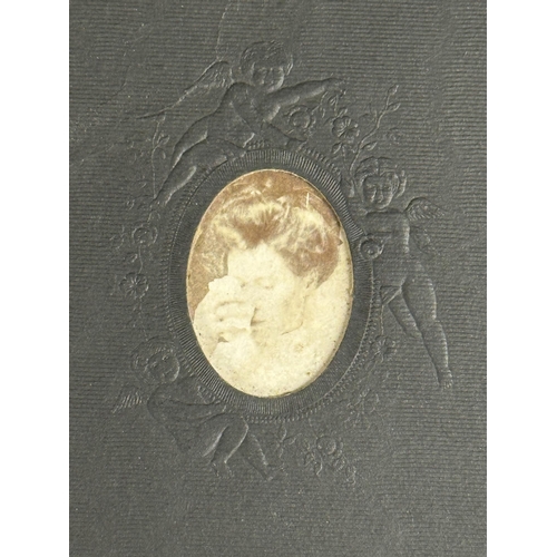 337 - R.M.S. TITANIC R.M.S. TITANIC: Rare set of six oval miniature photographs of Velin Ohman. She boarde... 