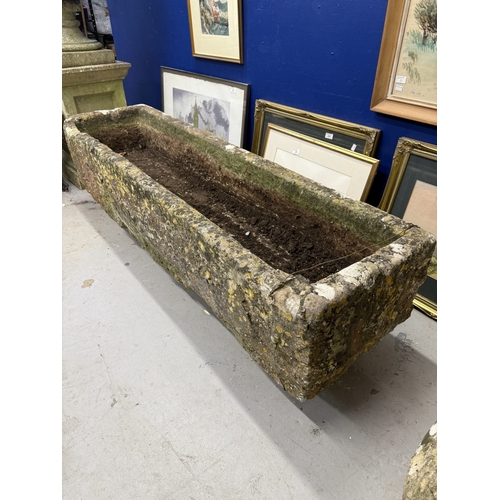 187 - Gardenalia: Gardenalia: Agricultural History 18th/19th century stone animal drinking trough, well we... 