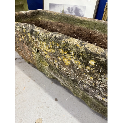 187 - Gardenalia: Gardenalia: Agricultural History 18th/19th century stone animal drinking trough, well we... 