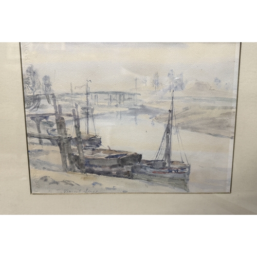 234 - Eric Powell 1886-1933: Eric Powell 1886-1933: Watercolour splato 40cm x 29cm plus three other waterc... 