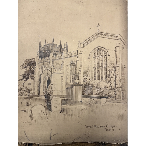 249 - Arthur Cecil Fare RWA (1876-1958): Arthur Cecil Fare RWA (1876-1958): Bath born artist and architect... 