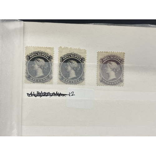 330 - Stamps: Stamps: Commonwealth, used and unused postage and postage due on stockbook, Canada including... 