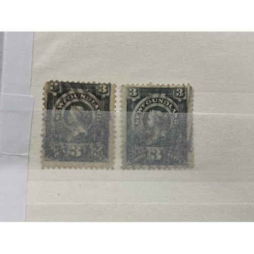 330 - Stamps: Stamps: Commonwealth, used and unused postage and postage due on stockbook, Canada including... 